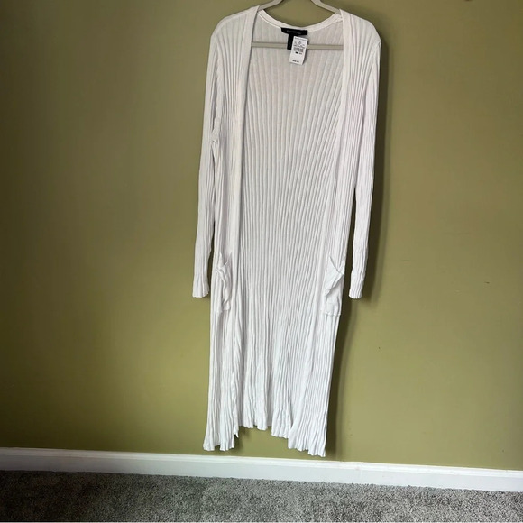Ashley Stewart full length duster with slits on both sides - Picture 1 of 6